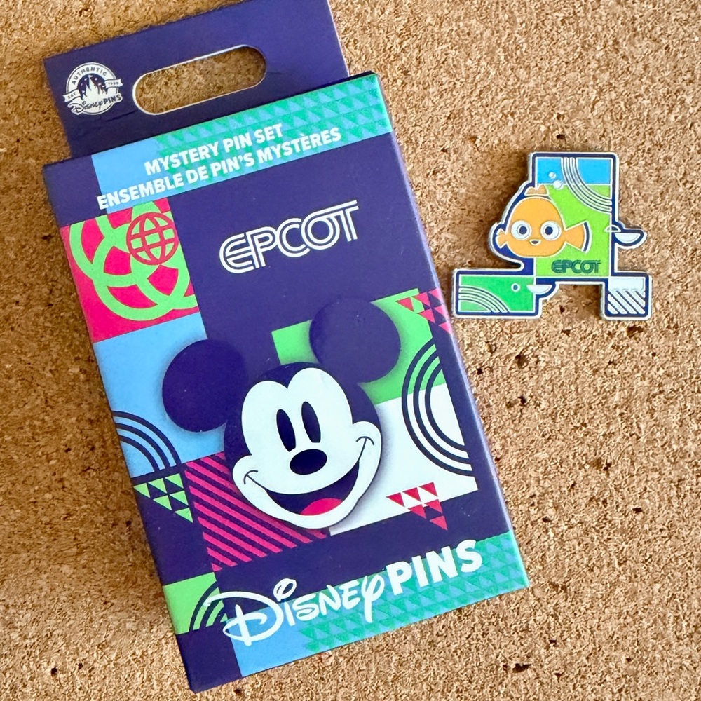 Disney World 2026 Epcot Mystery Box Pin - Nemo